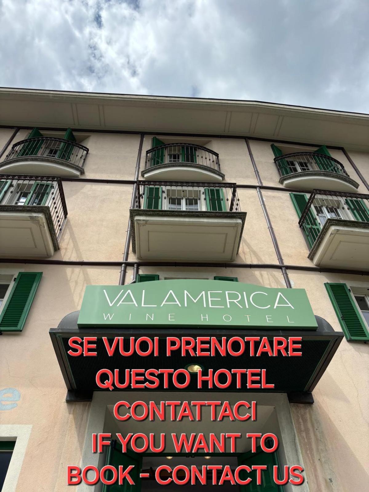 Hotel Ristorante Val America Sernio Exterior foto